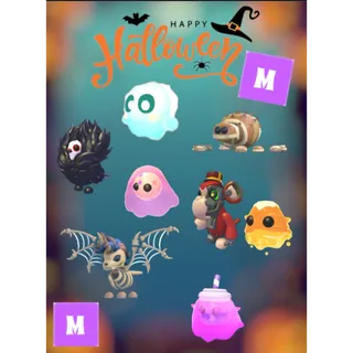 👻🎃 ALL 8 Halloween Mega Pet's, Mega Skelicorn, Mega, Bubblegeist, Mega Bolt, Mega Jumpscare & MORE 🎃👻