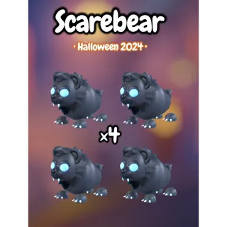 🎃 ×4 Scarebear's 👻 《 No Potion 》