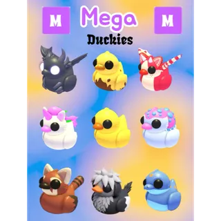 🐤🐥ALL 9 Mega Ducky's, Mega Shadow Dragon Ducky, Mega Strawberry Shortcake Ducky, Mega Dirty Ducky, Mega Sheepdog Ducky & MORE🐥🐤