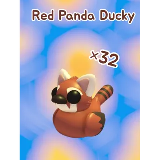 🦆×32 Red Panda Ducky🐥