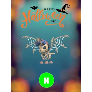 👻🎃 Halloween Neon Skelicorn: 🎃👻