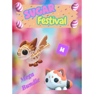 🍭Sugar Festival Event ( Mega Mochi Meow & Mega Waffle Wyrm )🍫