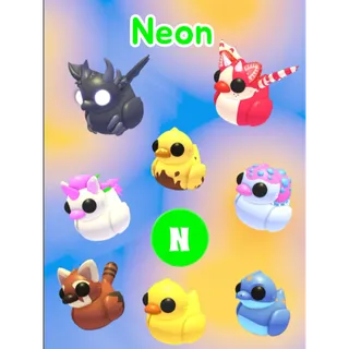 🐤🐥ALL 9 Neon Ducky's, Neon Shadow Dragon Ducky, Neon Strawberry Shortcake Ducky, Neon Dirty Ducky, Neon Sheepdog Ducky & MORE🐥🐤