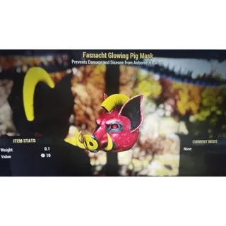 BUNDLE GLOWING ROBOT + PIG MASK