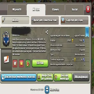 Clan Level 15, Capital 5