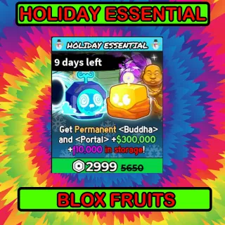 HOLIDAY ESSENTIAL - BLOX FRUITS