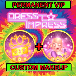 VIP + CUSTOM MAKEUP DRESS TO IMPRESS