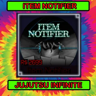 Item Notifier - Jujutsu Infinite