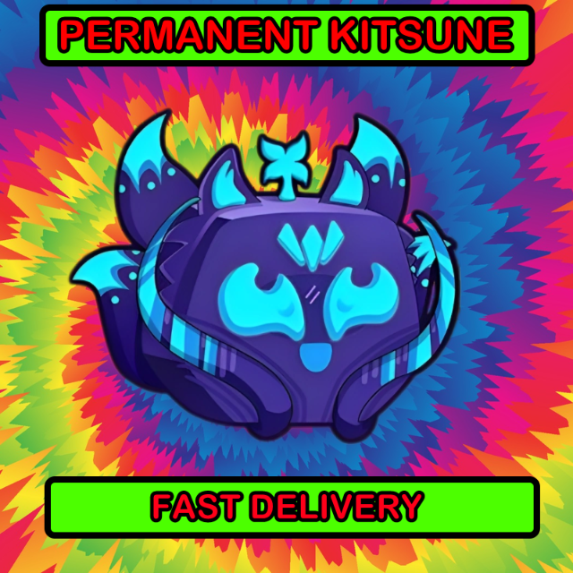 PERMANENT KITSUNE FRUIT - BLOX FRUIT - Blox Fruits Game Items - Gameflip