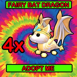 FAIRY BAT DRAGON x4