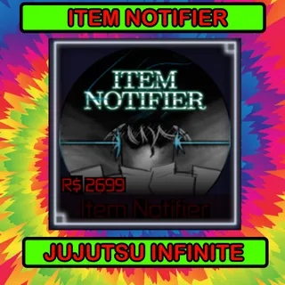 Item Notifier