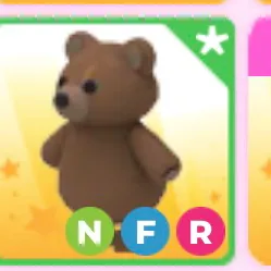 neon bear!!