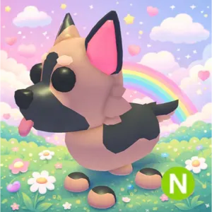 Neon German Shepherd