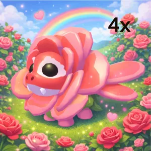 4x rose dragon