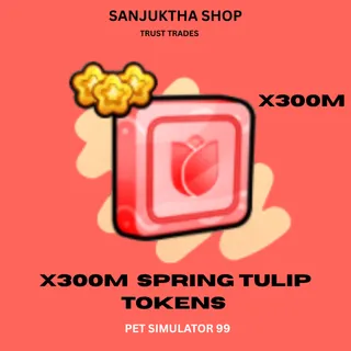 x300m spring tulip tokens ps99