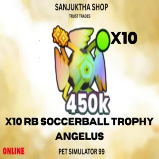 x10 rb soccerball trophy angelus ps99