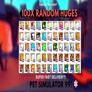 100X RANDOM HUGES PS99