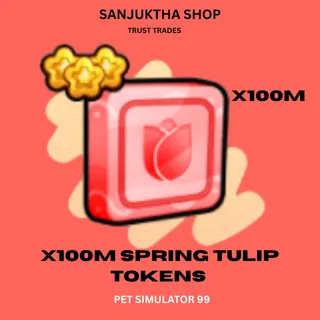 x100m spring tulip tokens ps99