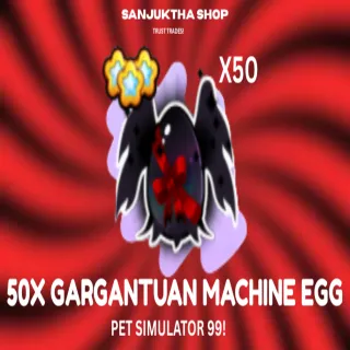 50x gargantuan machine egg ps99