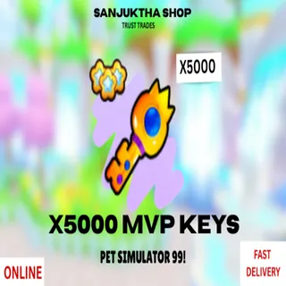 x5000 mvp keys ps99