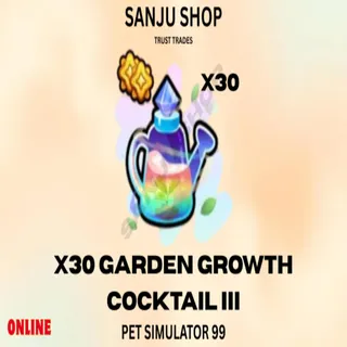 X30 GARDEN GROWTH COCKTAIL III