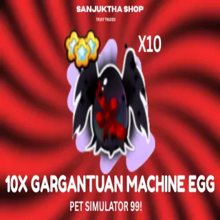 x10 gargantuan machine eggs ps99