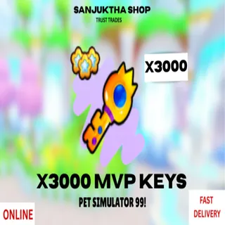 x3000 mvp keys ps99