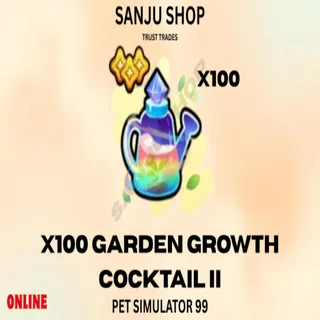 X100 GARDEN GROWTH COCKTAIL II