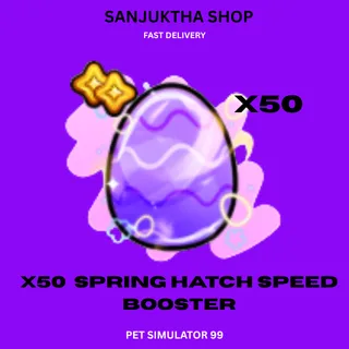 x50 spring hatch speed booster ps99