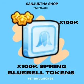x100k spring bluebell tokens