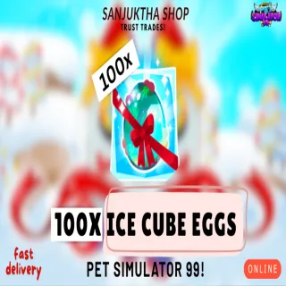 100x ice cube eggs ps99