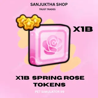 x1b spring rose tokens ps99