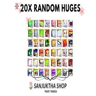 20X RANDOM HUGES||PETSIM99/PS99