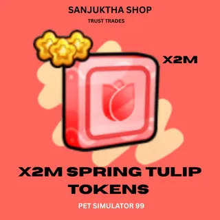 x2m spring tulip tokens