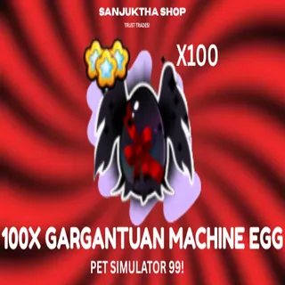 x100 gargantuan machine eggs ps99