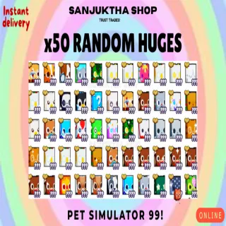 50x random huges ps99