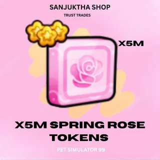 x5m spring rose tokens ps99