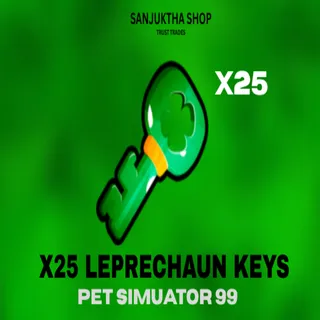 x25 leprechaun keys ps99