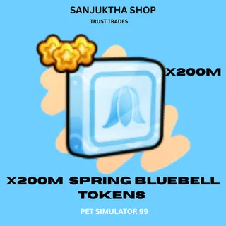 x200m spring bluebell tokens ps99