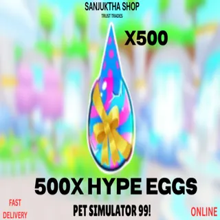 x500 hype egg ps99