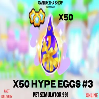 x50 hype egg #3 ps99