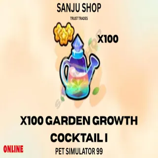 X100 GARDEN GROWTH I POTION