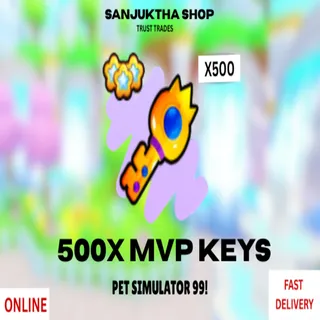 x500 mvp keys ps99
