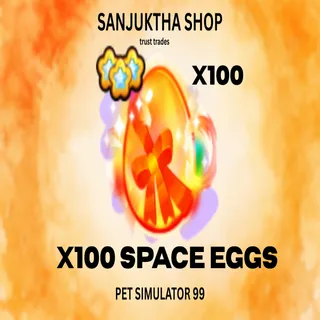 x100 space egg ps99