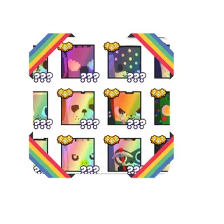 x50 rainbow huges ps99
