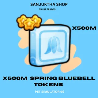 x500m spring bluebell tokens ps99