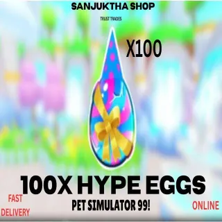 X100 Hype Eggs Ps99