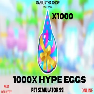 x1000 hype egg ps99