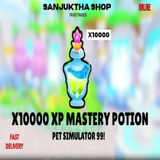 X10000 XP MASTERY POTIONS PS99
