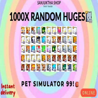 1000x random huges ps99